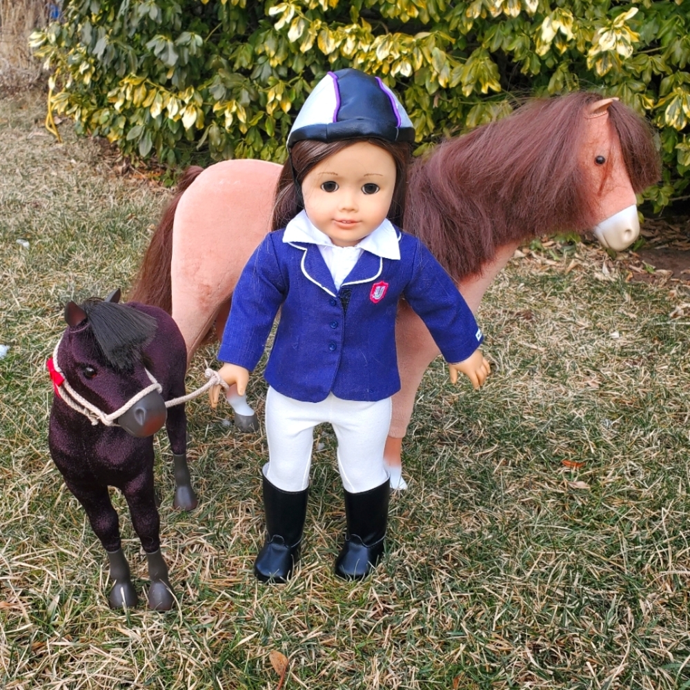My American Girl Fancy Riding Outfit, Doll and Horses Not Included.